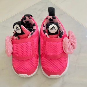 ADIDAS FORTARUN X MINNIE MOUSE PINK SNEAKERS SZ 5K